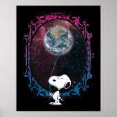 Erdnüsse | Snoopy Spaced Out Ballon Poster (Vorne)