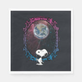 Erdnüsse | Snoopy Spaced Out Ballon Serviette (Vorderseite)