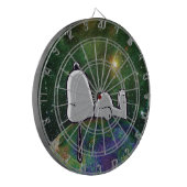 Erdnüsse | Snoopy Spacout Dartscheibe (Vorderseite Links)