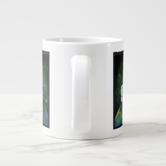 Erdnüsse | Snoopy Spacout Jumbo-Tasse (Rückseite)