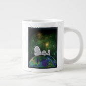 Erdnüsse | Snoopy Spacout Jumbo-Tasse (Rechts)