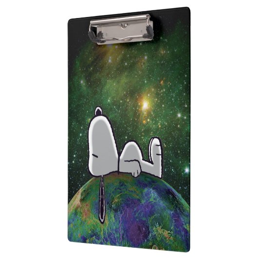 Erdnüsse | Snoopy Spacout Klemmbrett (Links)