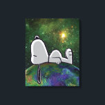 Erdnüsse | Snoopy Spacout Leinwanddruck<br><div class="desc">Karo dieses lustige Design von Peanuts mit Snoopy.</div>