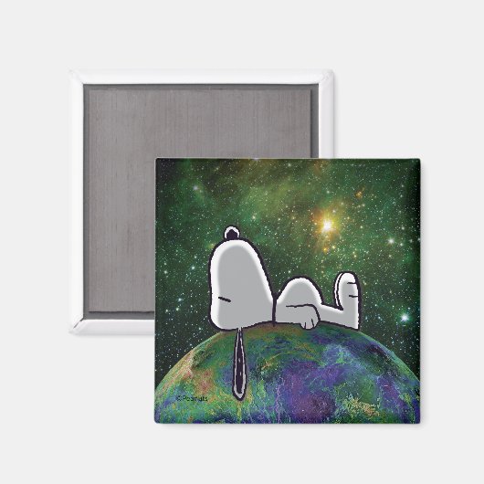 Erdnüsse | Snoopy Spacout Magnet (Vorderseite/Rückseite)
