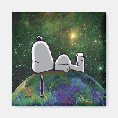 Erdnüsse | Snoopy Spacout Magnet (Vorne)