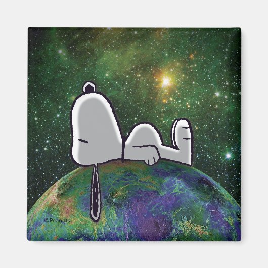 Erdnüsse | Snoopy Spacout Magnet (Vorne)