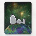 Erdnüsse | Snoopy Spacout Mousepad<br><div class="desc">Karo dieses lustige Design von Peanuts mit Snoopy.</div>