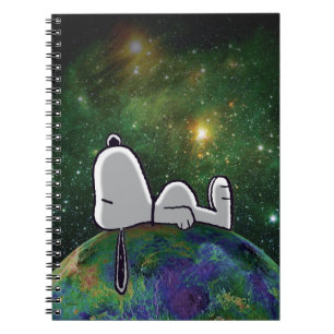 Erdnüsse   Snoopy Spacout Notizblock