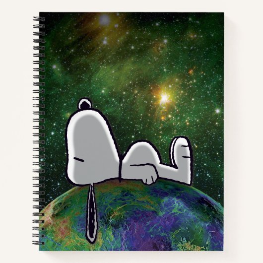 Erdnüsse | Snoopy Spacout Notizblock (Vorderseite)