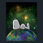 Erdnüsse | Snoopy Spacout Poster<br><div class="desc">Karo dieses lustige Design von Peanuts mit Snoopy.</div>