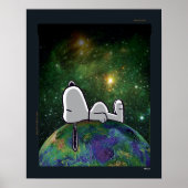 Erdnüsse | Snoopy Spacout Poster (Vorne)