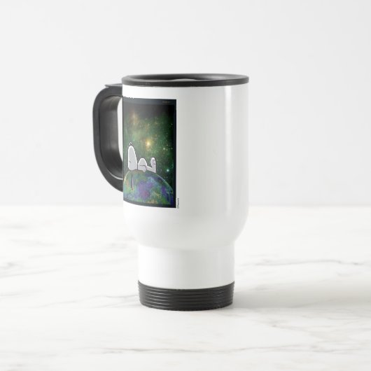 Erdnüsse | Snoopy Spacout Reisebecher (Vorderseite Links)