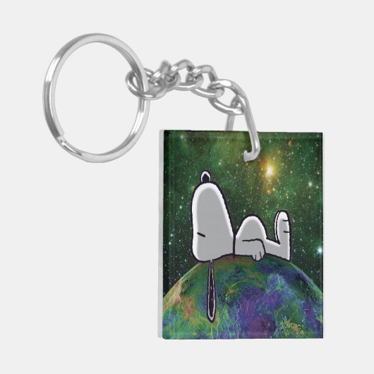 Erdnüsse | Snoopy Spacout Schlüsselanhänger (Vorderseite links)