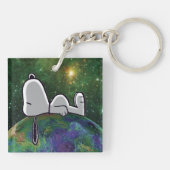 Erdnüsse | Snoopy Spacout Schlüsselanhänger (Rückseite)