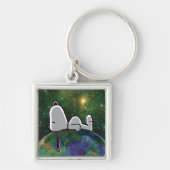 Erdnüsse | Snoopy Spacout Schlüsselanhänger (Vorne)