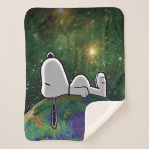 Erdnüsse   Snoopy Spacout Sherpadecke