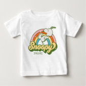 Erdnüsse | Snoopy Sparkle Rainbow Baby T-shirt (Vorderseite)