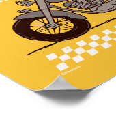 Erdnüsse | Snoopy Speed Club Poster (Ecke)