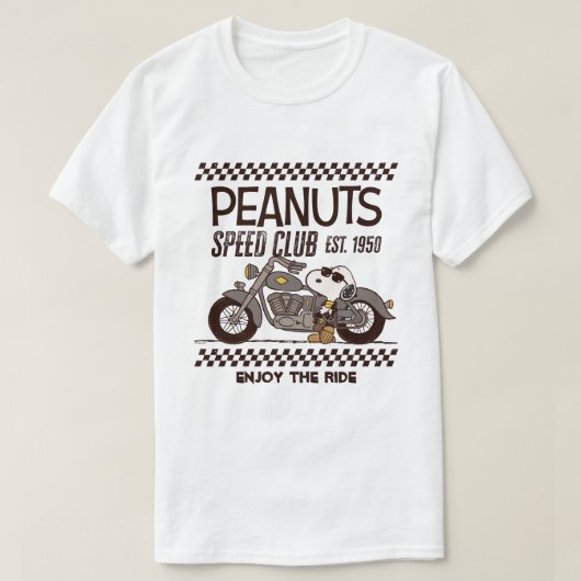 Erdnüsse | Snoopy Speed Club T-Shirt (Design vorne)