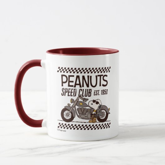 Erdnüsse | Snoopy Speed Club Tasse (Links)