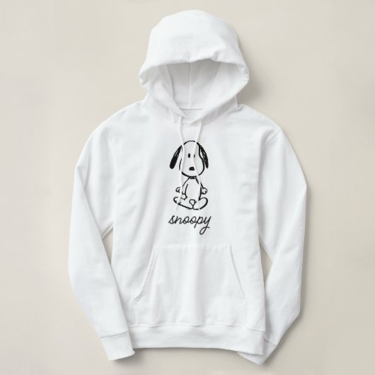Erdnüsse | Snoopy Stehend Tall Hoodie (Design vorne)