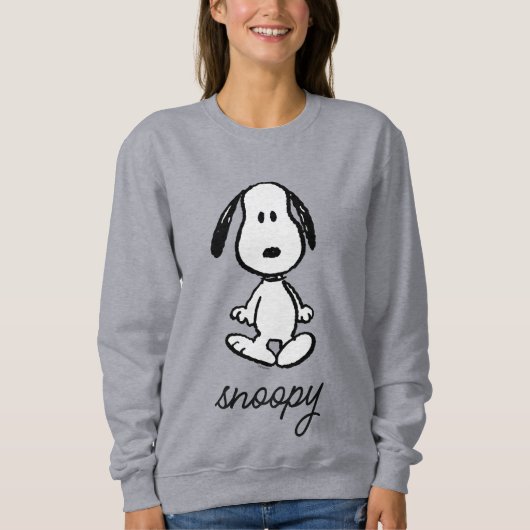 Erdnüsse | Snoopy Stehend Tall Sweatshirt (Vorderseite)
