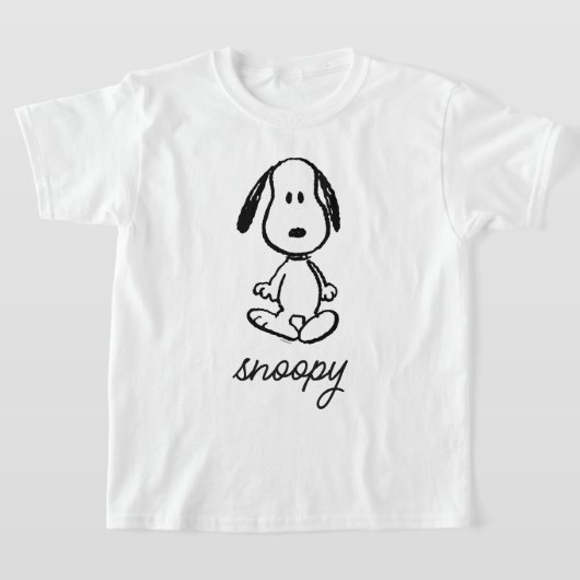 Erdnüsse | Snoopy Stehend Tall T-Shirt (Ablage )