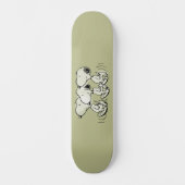 Erdnüsse | Snoopy stolziert einher Skateboard (Vorderseite)