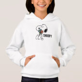 Erdnüsse | Snoopy Stopp & Riechen Sie die Blume Hoodie (Vorderseite)