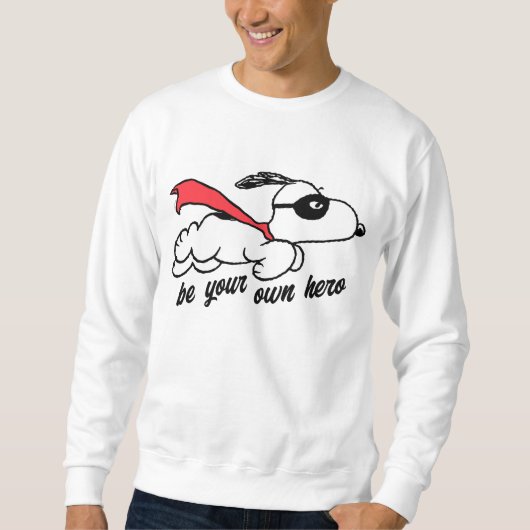 Erdnüsse | Snoopy Super Hero Sweatshirt (Vorderseite)