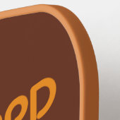 Erdnüsse | Snoopy Surfboard Longboard Wettbewerb Pickleball Schläger (Linke Seite)