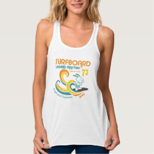 Erdnüsse Snoopy Surfboard Longboard Wettbewerb Tank Top