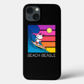 Erdnüsse | Snoopy Surfing Case-Mate iPhone Hülle (Rückseite)