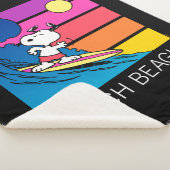 Erdnüsse | Snoopy Surfing Sherpadecke (3/4)