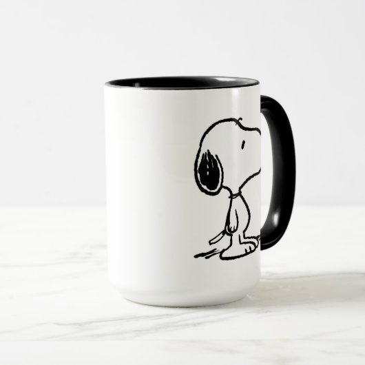 Erdnüsse | Snoopy Tasse (VorderseiteRechts)