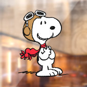 Erdnüsse | Snoopy the Fliegerace Fensteraufkleber (Blatt 2)