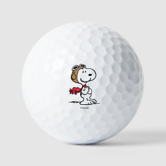 Erdnüsse | Snoopy the Fliegerace Golfball (Vorderseite)