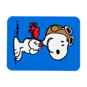 Erdnüsse | Snoopy the Fliegerace Magnet (Horizontal)