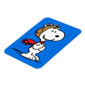 Erdnüsse | Snoopy the Fliegerace Magnet (Linke Seite)