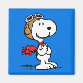 Erdnüsse | Snoopy the Fliegerace Magnet (Vorne)