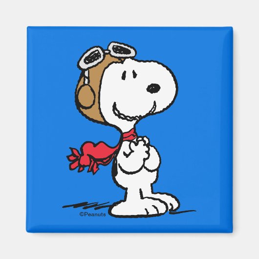 Erdnüsse | Snoopy the Fliegerace Magnet (Vorne)