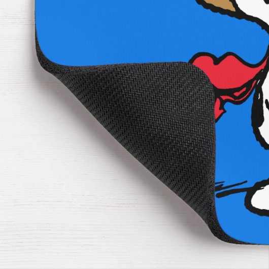 Erdnüsse | Snoopy the Fliegerace Mousepad (Ecke)
