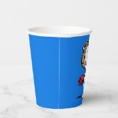 Erdnüsse | Snoopy the Fliegerace Pappbecher (Rechts)