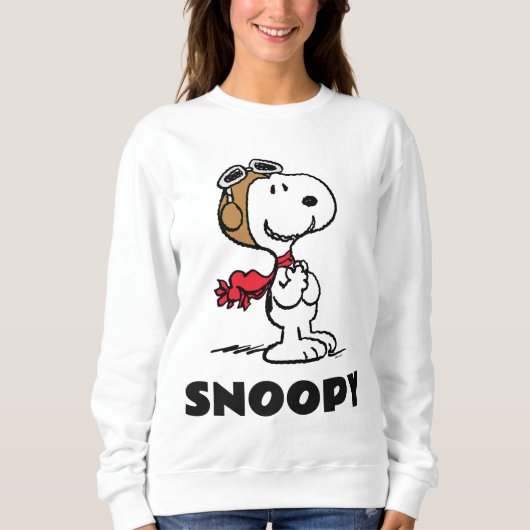 Erdnüsse | Snoopy the Fliegerace Sweatshirt (Vorderseite)