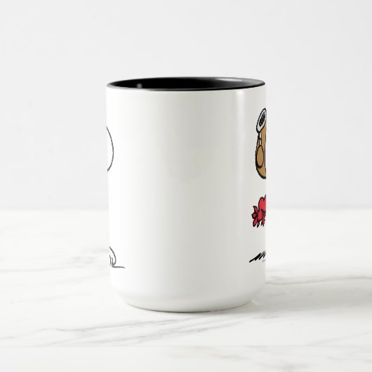 Erdnüsse | Snoopy the Fliegerace Tasse (Zentrum)