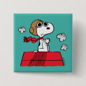 Erdnüsse | Snoopy the Flying Ace Button (Vorderseite)