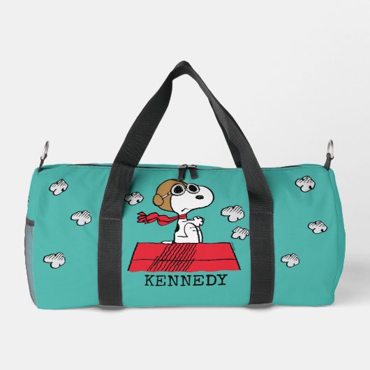 Erdnüsse | Snoopy the Flying Ace Duffle Bag (Rückseite)