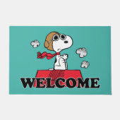 Erdnüsse | Snoopy the Flying Ace Fußmatte (Vorderseite)