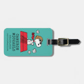 Erdnüsse | Snoopy the Flying Ace Gepäckanhänger (Vorderseite horizontal)
