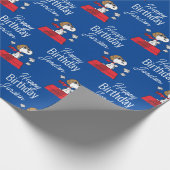 Erdnüsse | Snoopy the Flying Ace Geschenkpapier (Ecke)
